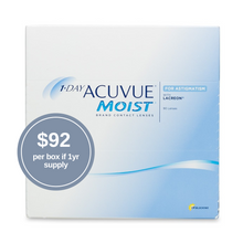 Load image into Gallery viewer, 1-DAY ACUVUE® MOIST for Astigmatism 90pk