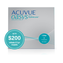 Load image into Gallery viewer, ACUVUE OASYS® 1-DAY with HydraLuxe™ 90pk
