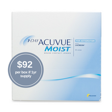 Load image into Gallery viewer, 1-DAY ACUVUE® MOIST for Astigmatism 90pk
