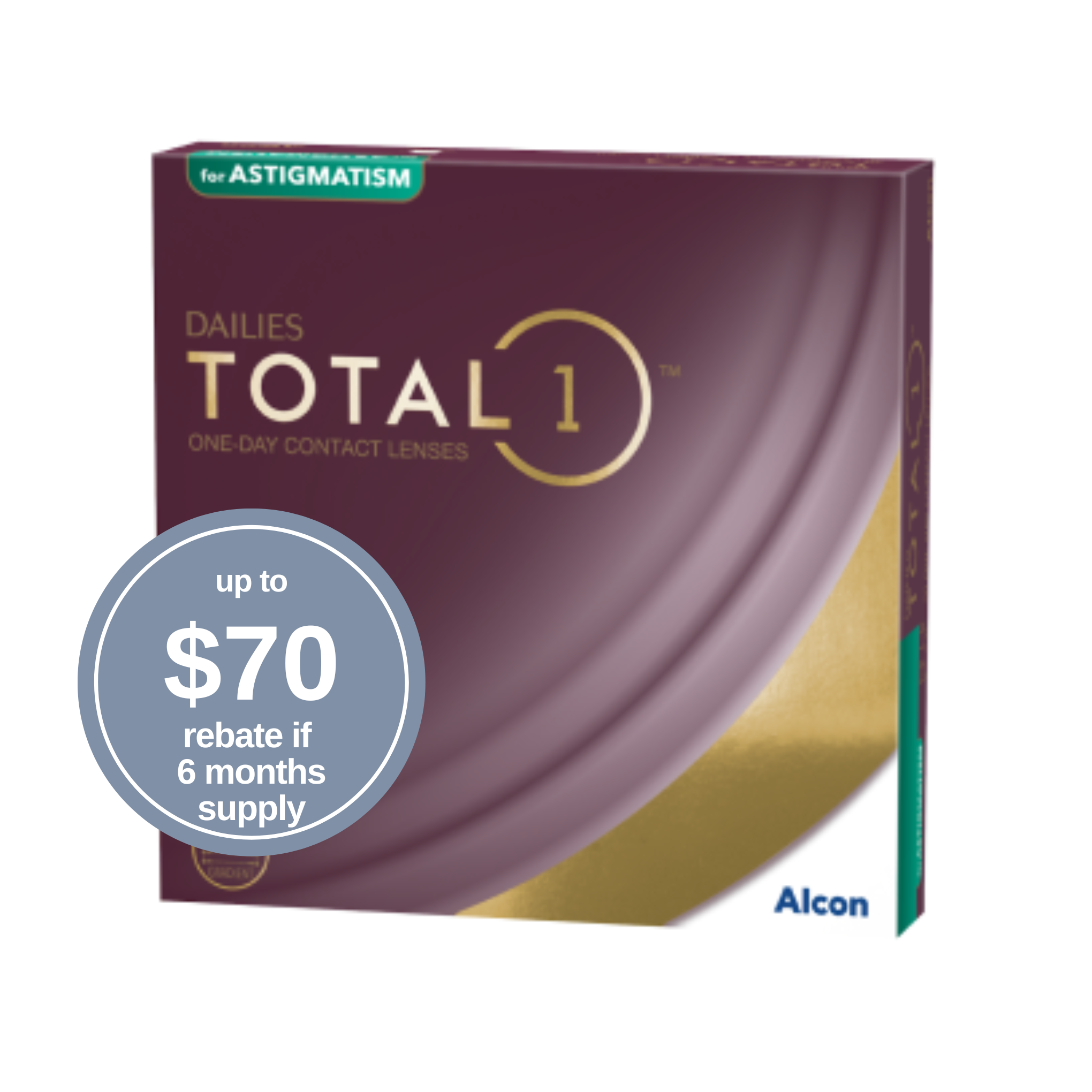 DAILIES TOTAL1® for Astigmatism