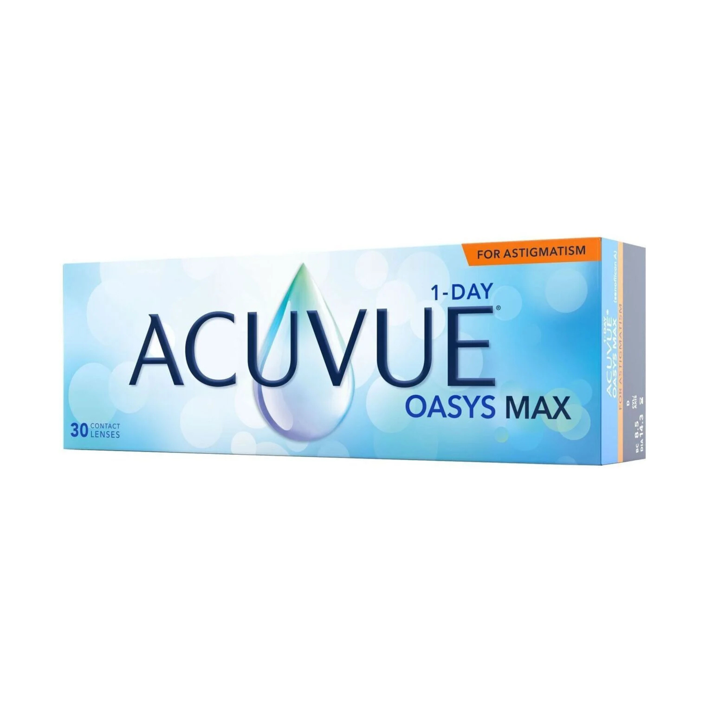 ACUVUE MAX® Oasys 1-Day Toric