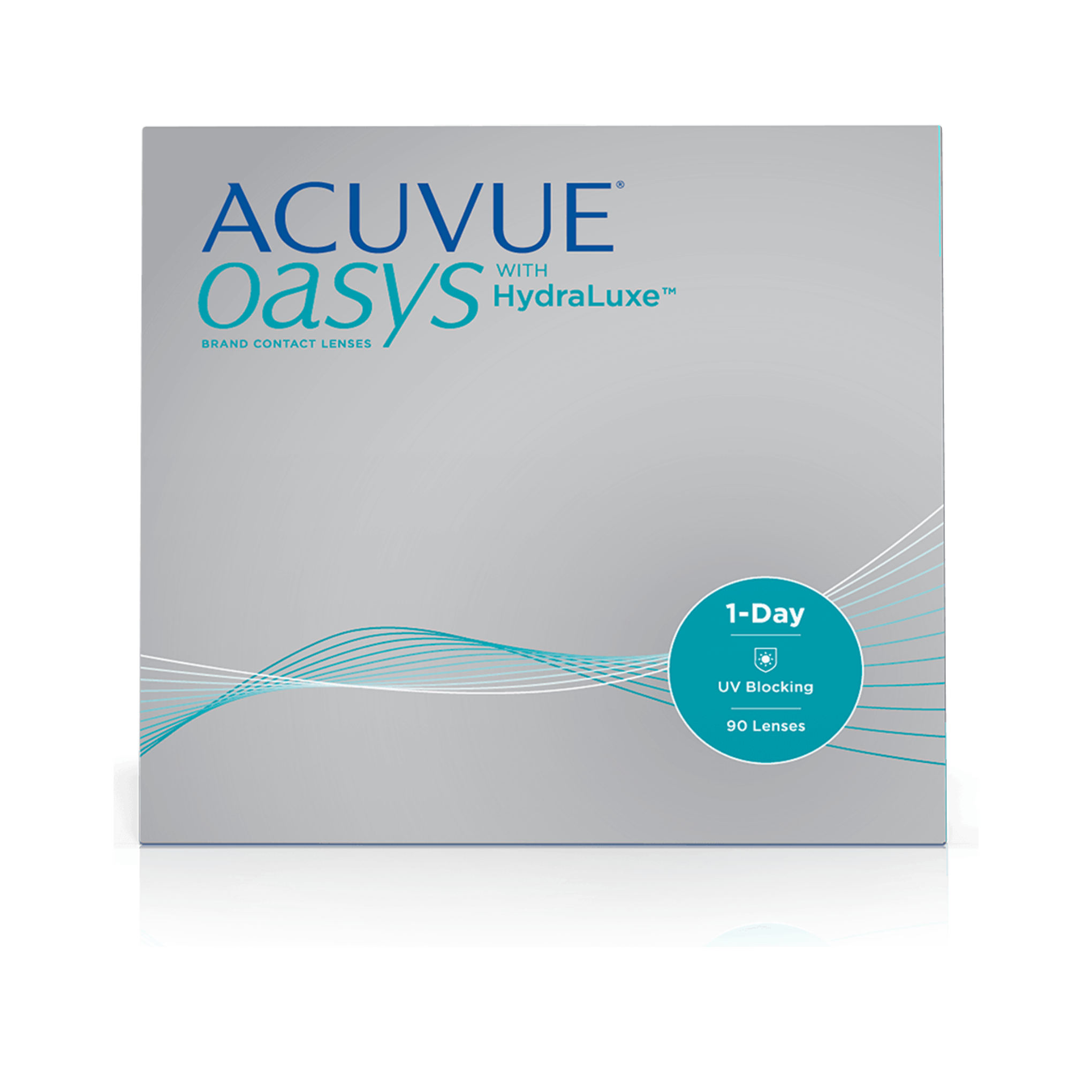 ACUVUE OASYS® 1-DAY with HydraLuxe™ 90pk