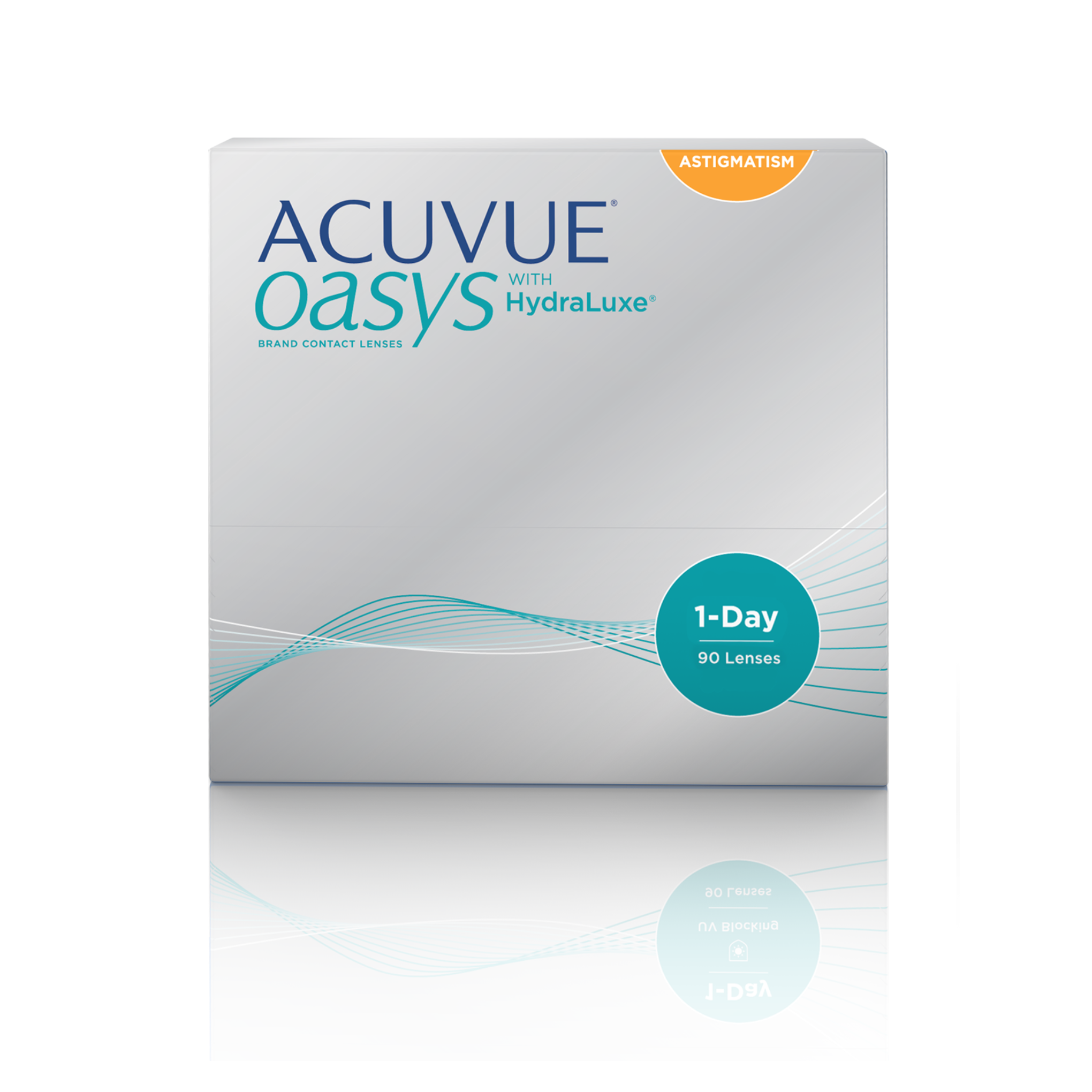 ACUVUE OASYS® 1-DAY with HydraLuxe™ for Astigmatism 90pk