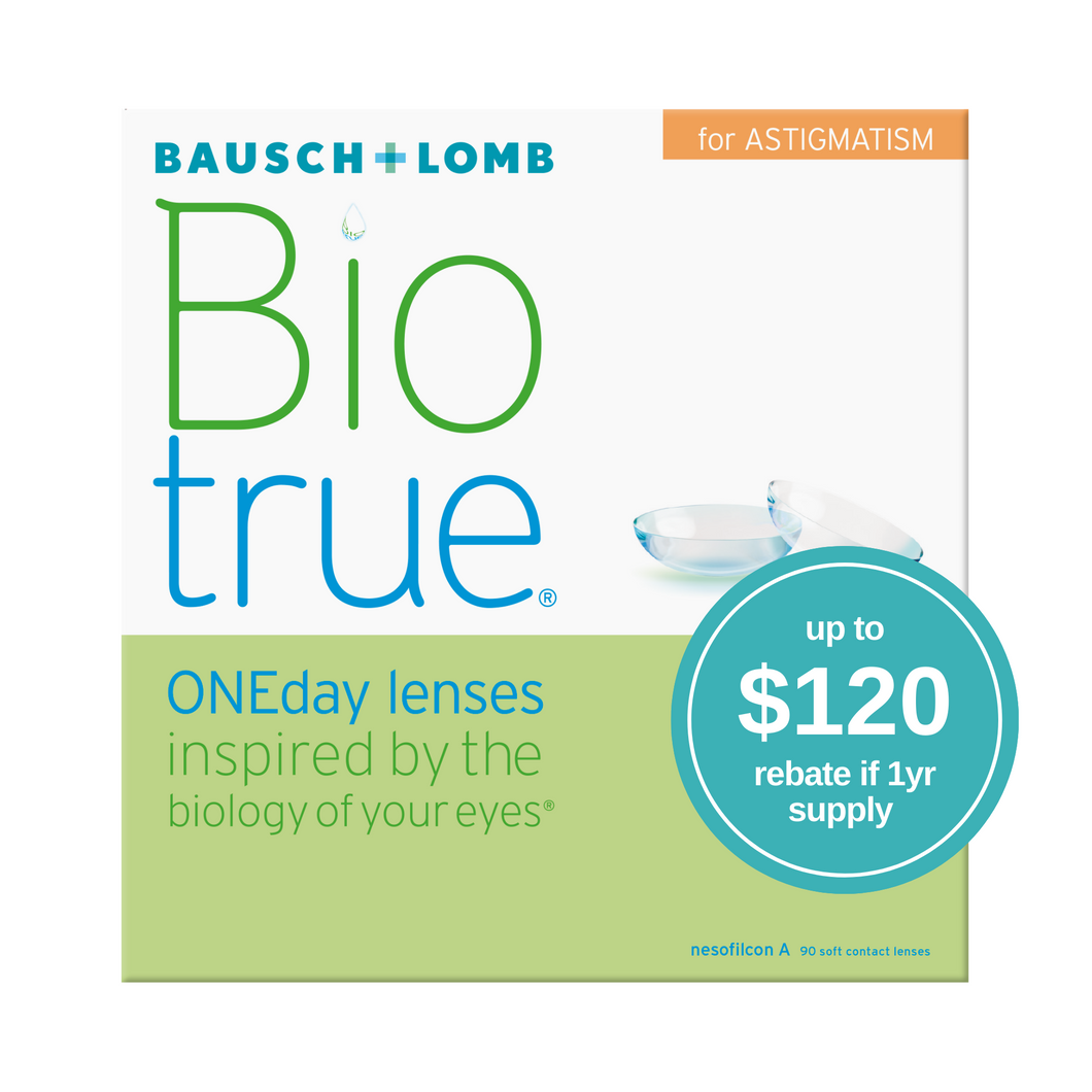 Biotrue® ONEday for Astigmatism