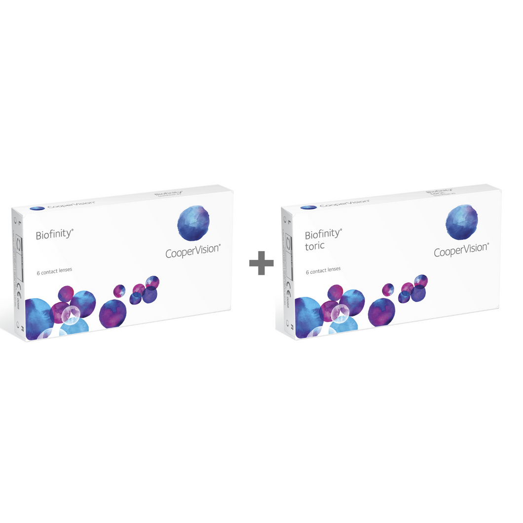 Biofinity Solution Biofinity® + Biofinity® for Astigmatism – Wink Eyecare