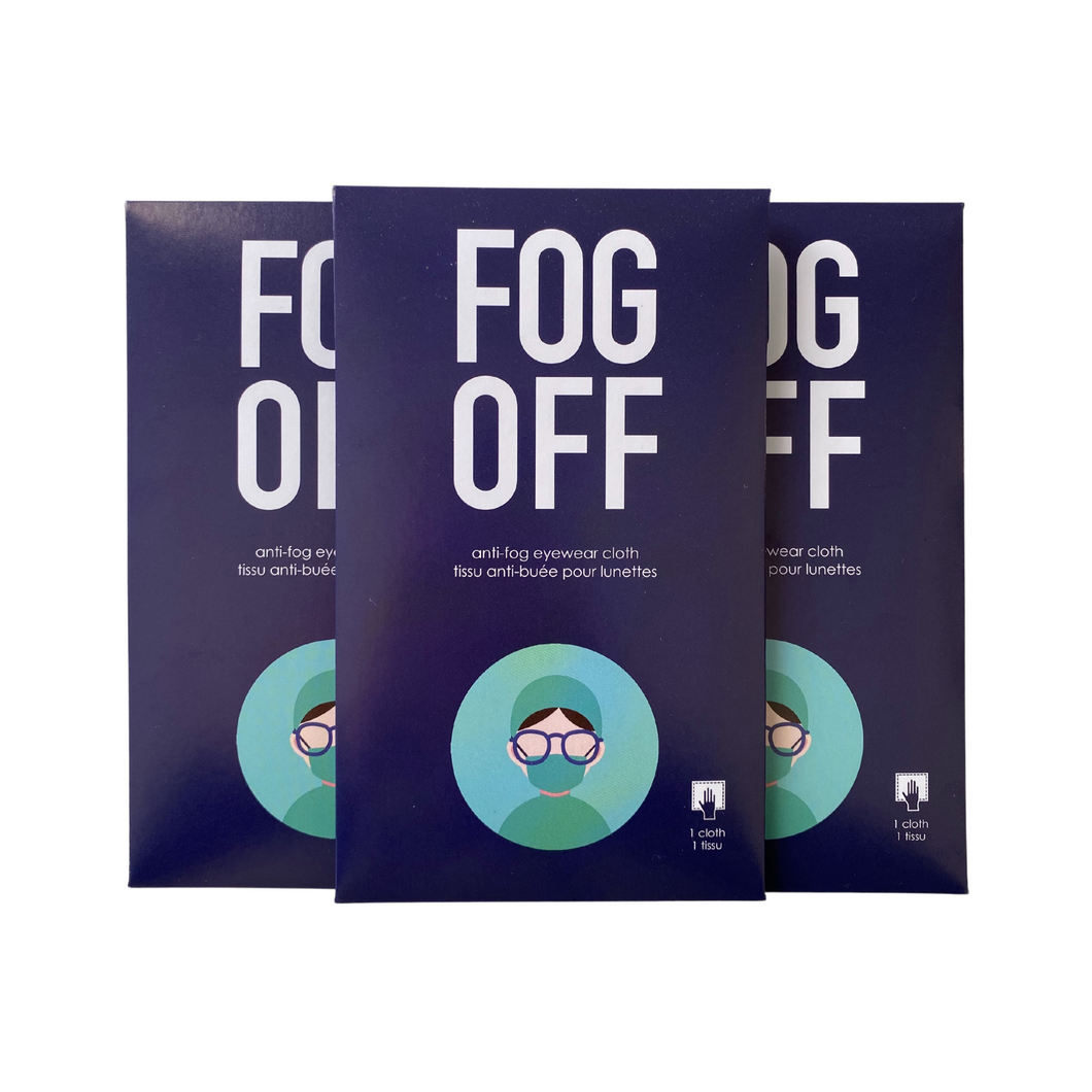 FOG OFF  - Anti-Fog Cloth (1 Cloth)